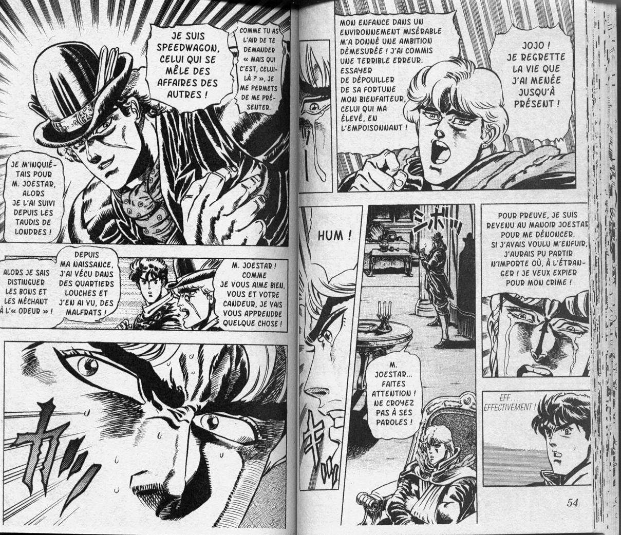 Read JoJo's Bizarre Adventure Part 1  Phantom Blood FR Manga Online