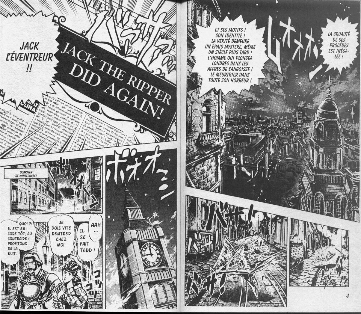 Read JoJo's Bizarre Adventure Part 1  Phantom Blood FR Manga Online