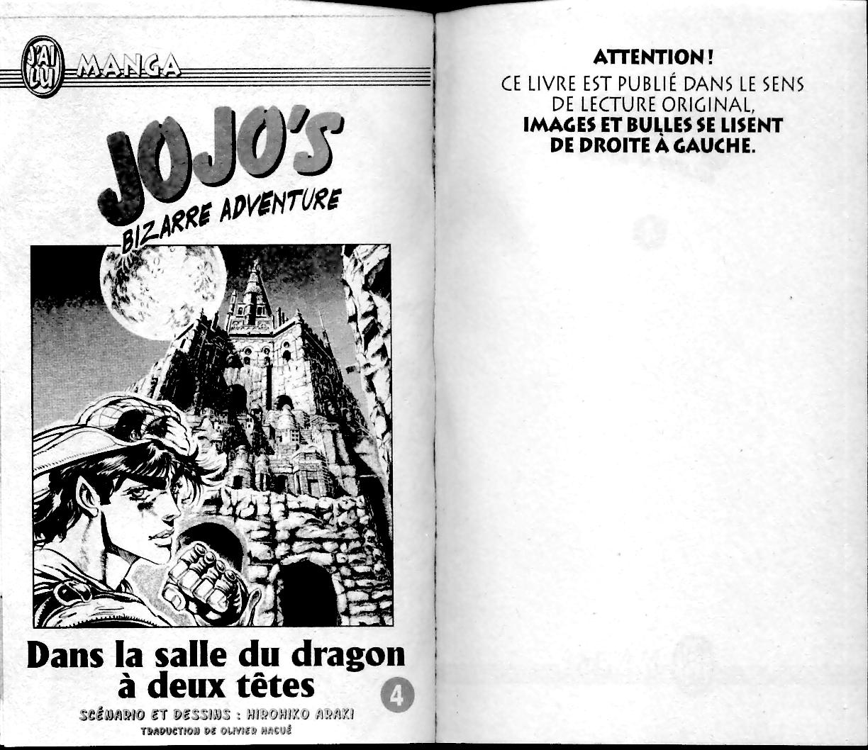 Read JoJo's Bizarre Adventure Part 1  Phantom Blood FR Manga Online
