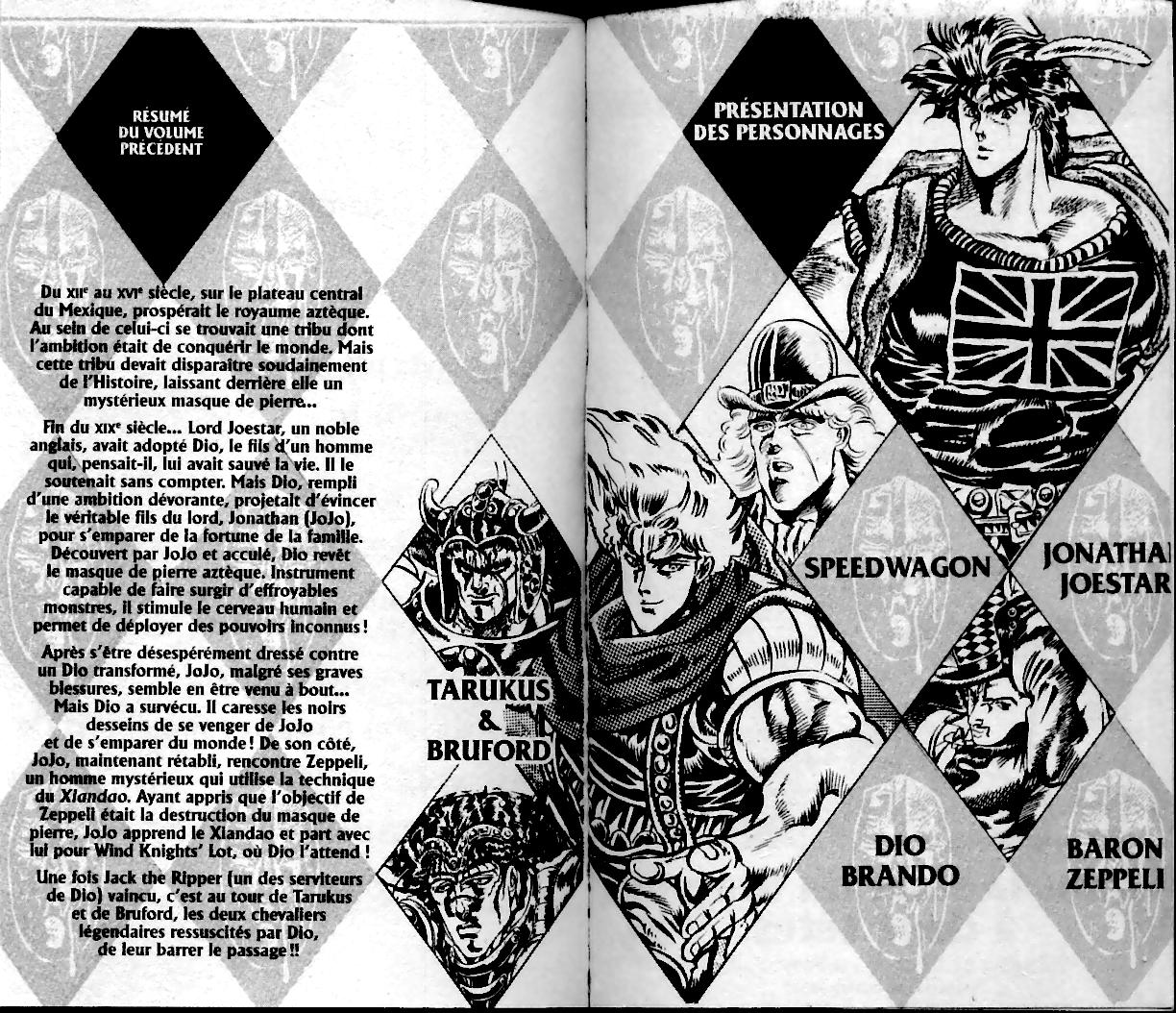 Read JoJo's Bizarre Adventure Part 1  Phantom Blood FR Manga Online