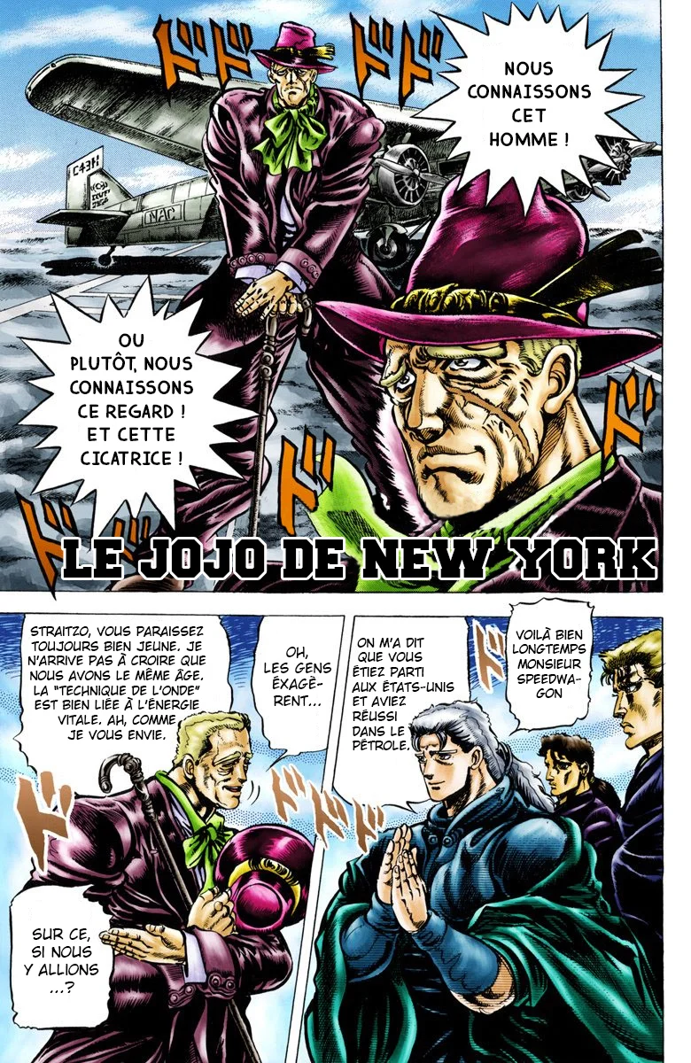 Read JoJo's Bizarre Adventure Part 2 Battle Tendency Official Colored FR Manga Online