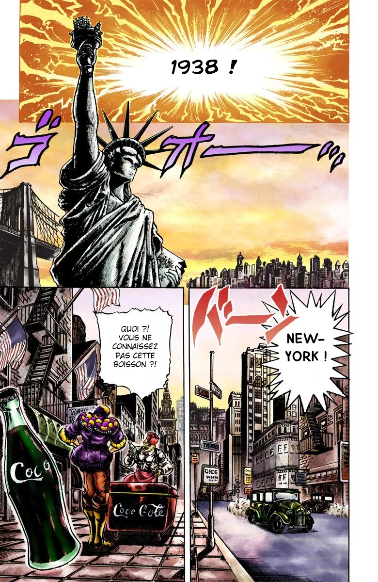 Read JoJo's Bizarre Adventure Part 2 Battle Tendency Official Colored FR Manga Online