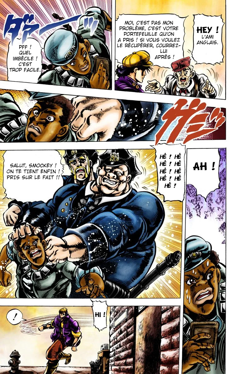 Read JoJo's Bizarre Adventure Part 2 Battle Tendency Official Colored FR Manga Online