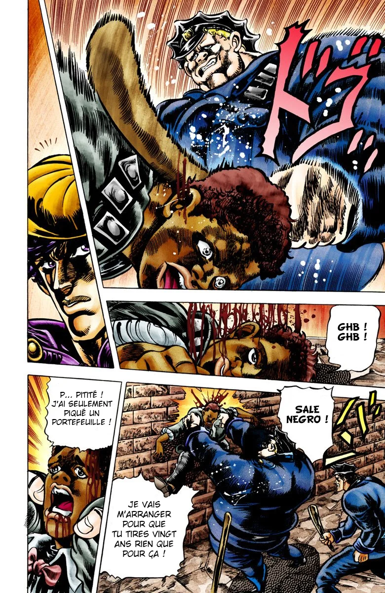 Read JoJo's Bizarre Adventure Part 2 Battle Tendency Official Colored FR Manga Online