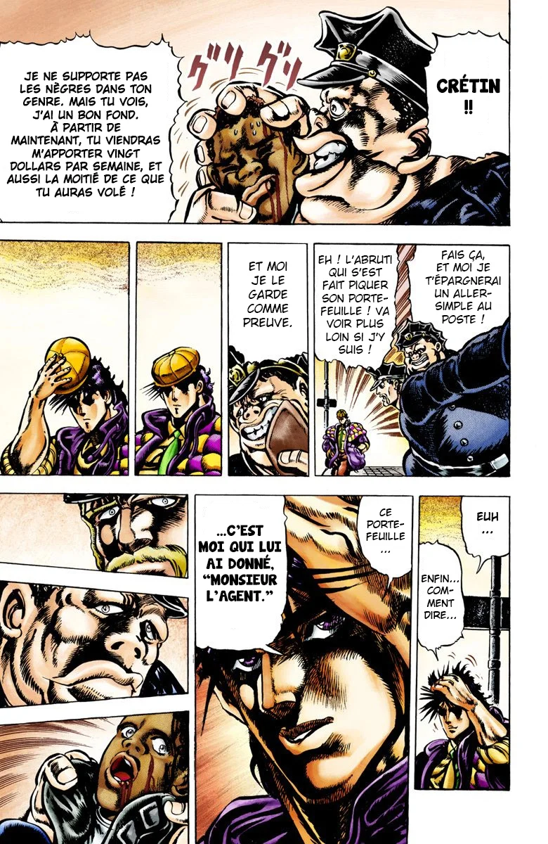 Read JoJo's Bizarre Adventure Part 2 Battle Tendency Official Colored FR Manga Online