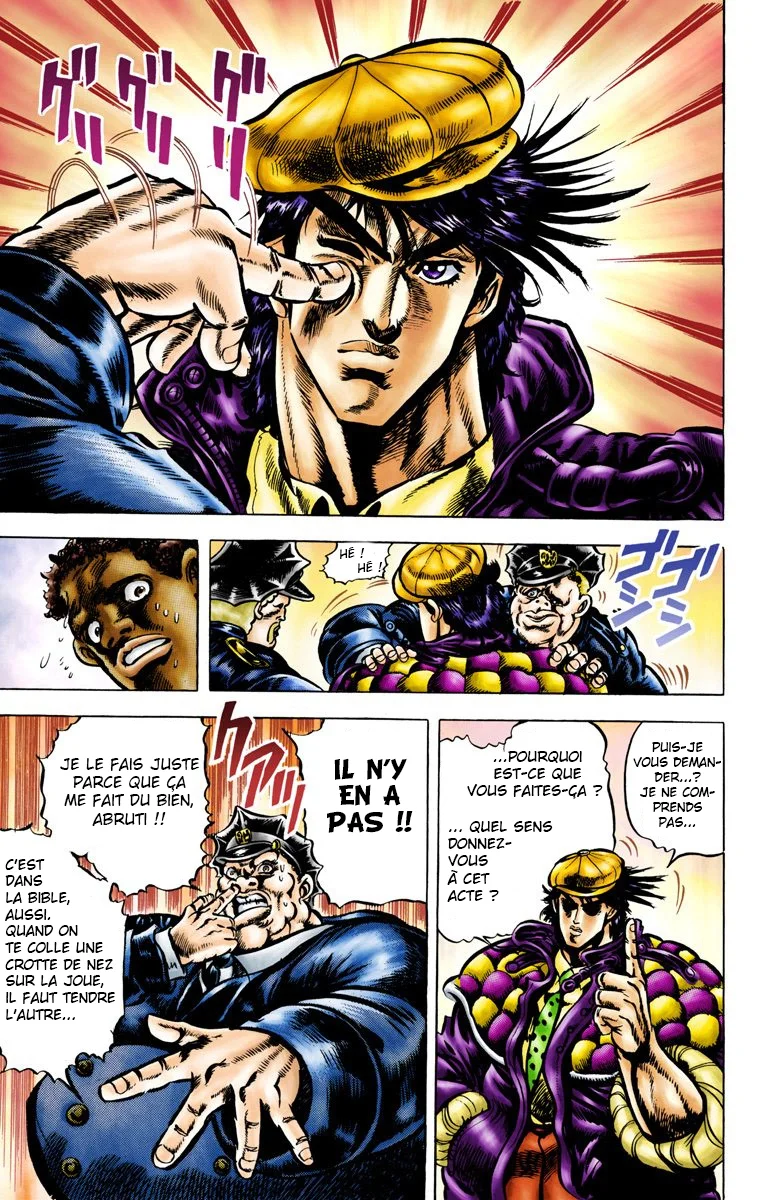 Read JoJo's Bizarre Adventure Part 2 Battle Tendency Official Colored FR Manga Online