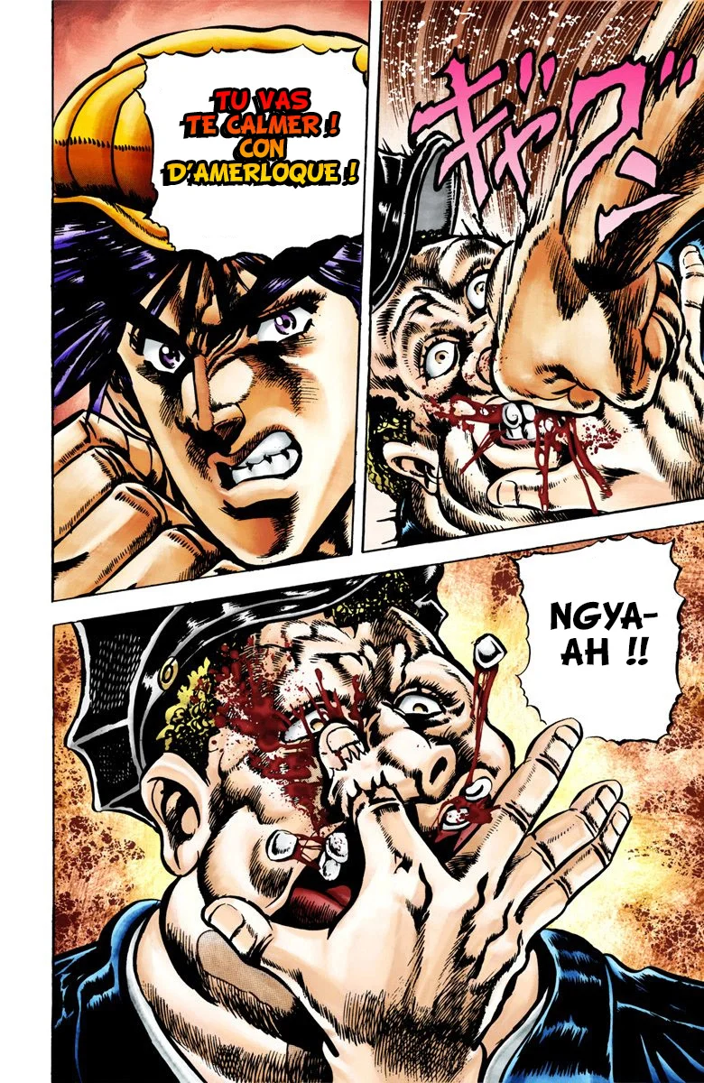 Read JoJo's Bizarre Adventure Part 2 Battle Tendency Official Colored FR Manga Online