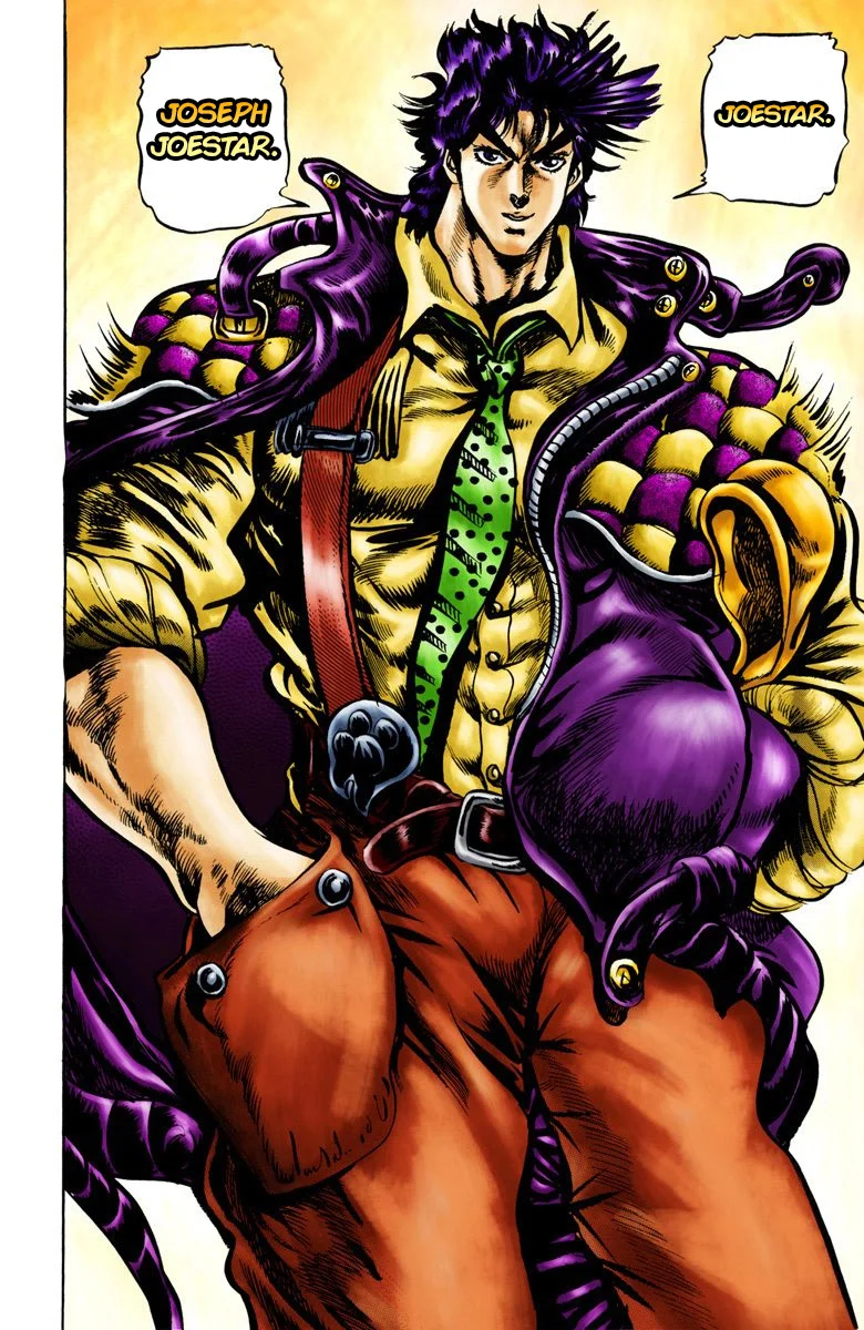 Read JoJo's Bizarre Adventure Part 2 Battle Tendency Official Colored FR Manga Online