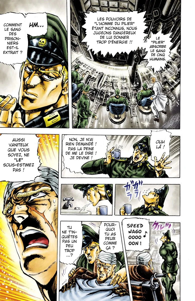 Read JoJo's Bizarre Adventure Part 2 Battle Tendency Official Colored FR Manga Online