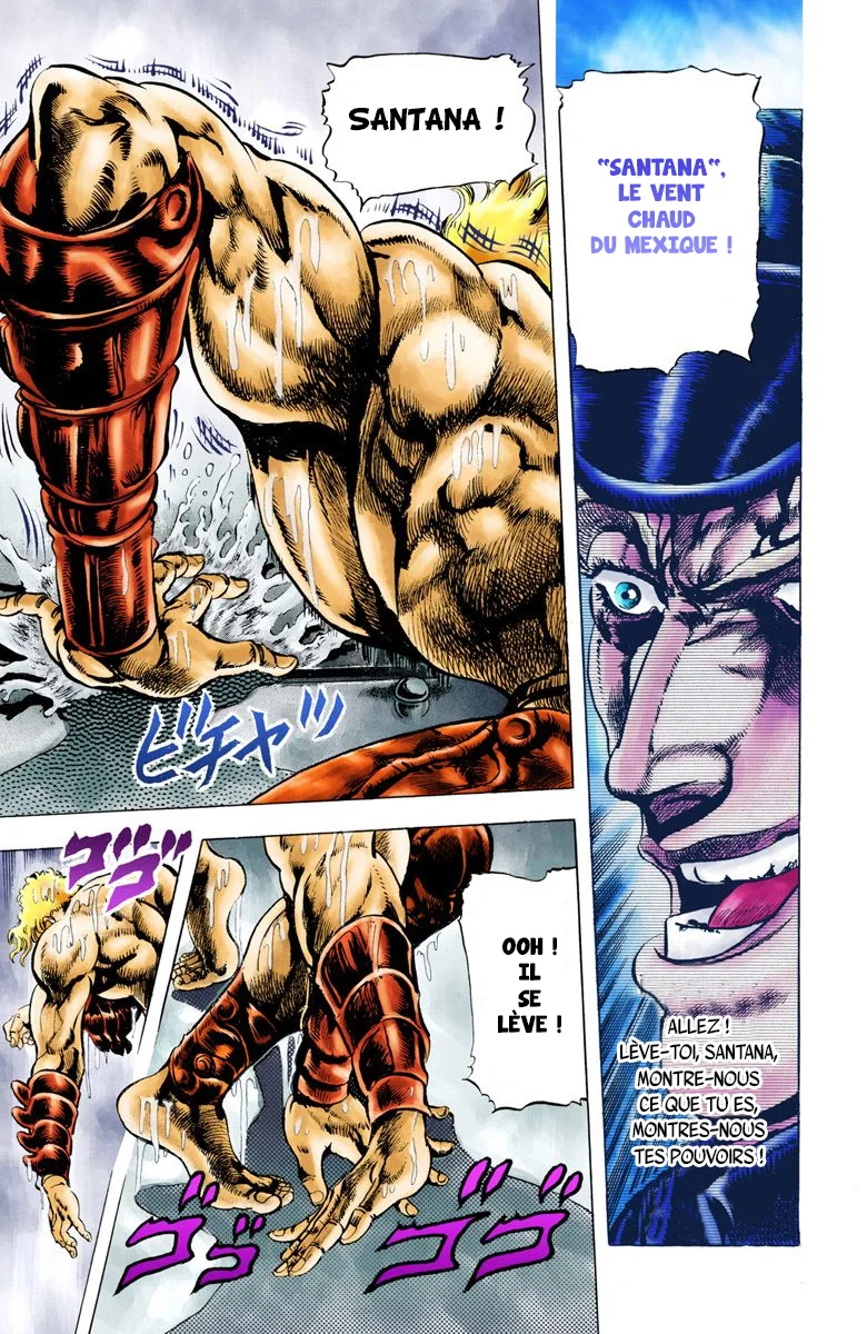 Read JoJo's Bizarre Adventure Part 2 Battle Tendency Official Colored FR Manga Online