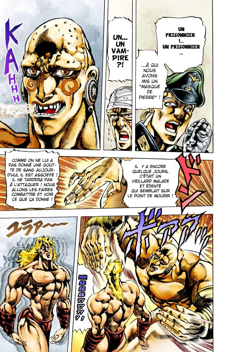 Read JoJo's Bizarre Adventure Part 2 Battle Tendency Official Colored FR Manga Online