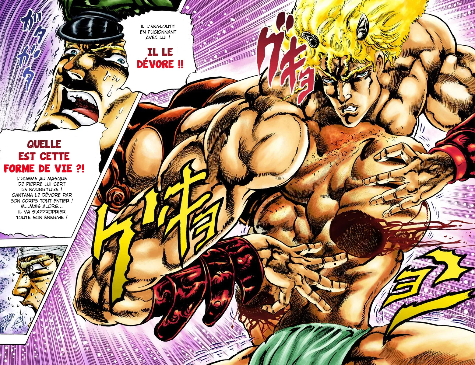 Read JoJo's Bizarre Adventure Part 2 Battle Tendency Official Colored FR Manga Online