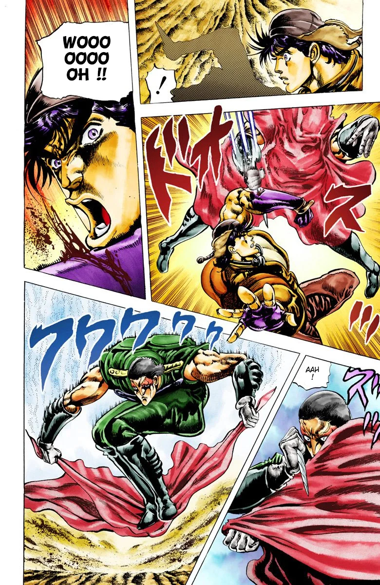 Read JoJo's Bizarre Adventure Part 2 Battle Tendency Official Colored FR Manga Online