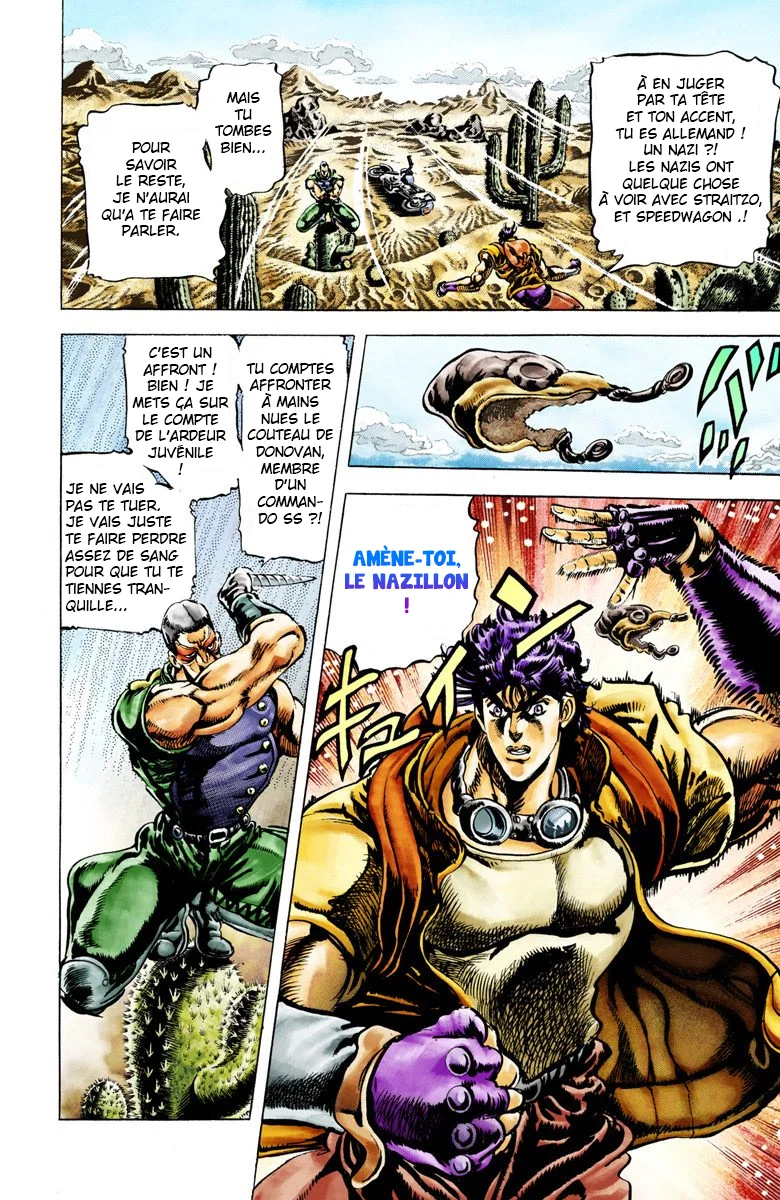 Read JoJo's Bizarre Adventure Part 2 Battle Tendency Official Colored FR Manga Online
