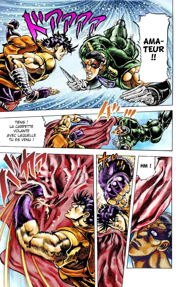 Read JoJo's Bizarre Adventure Part 2 Battle Tendency Official Colored FR Manga Online
