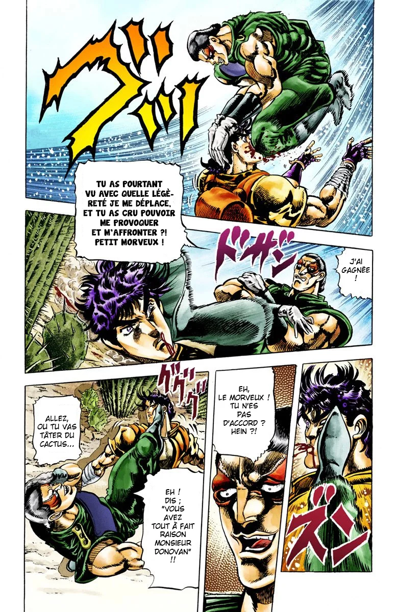 Read JoJo's Bizarre Adventure Part 2 Battle Tendency Official Colored FR Manga Online