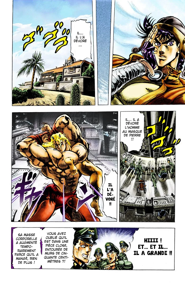 Read JoJo's Bizarre Adventure Part 2 Battle Tendency Official Colored FR Manga Online