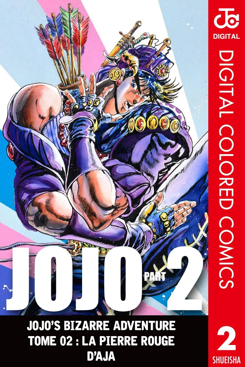 Read JoJo's Bizarre Adventure Part 2 Battle Tendency Official Colored FR Manga Online