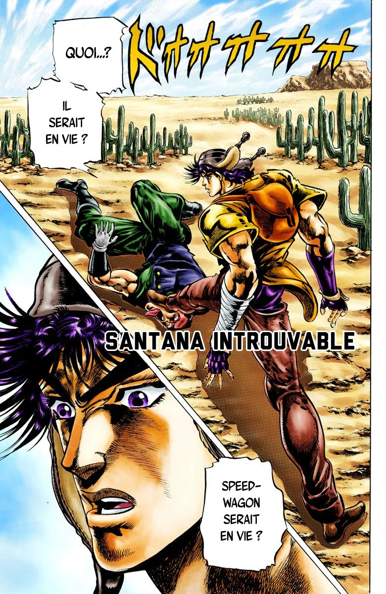 Read JoJo's Bizarre Adventure Part 2 Battle Tendency Official Colored FR Manga Online