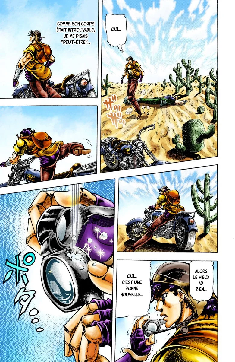 Read JoJo's Bizarre Adventure Part 2 Battle Tendency Official Colored FR Manga Online