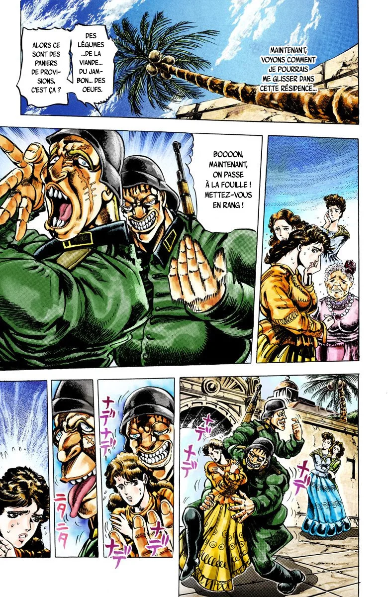 Read JoJo's Bizarre Adventure Part 2 Battle Tendency Official Colored FR Manga Online