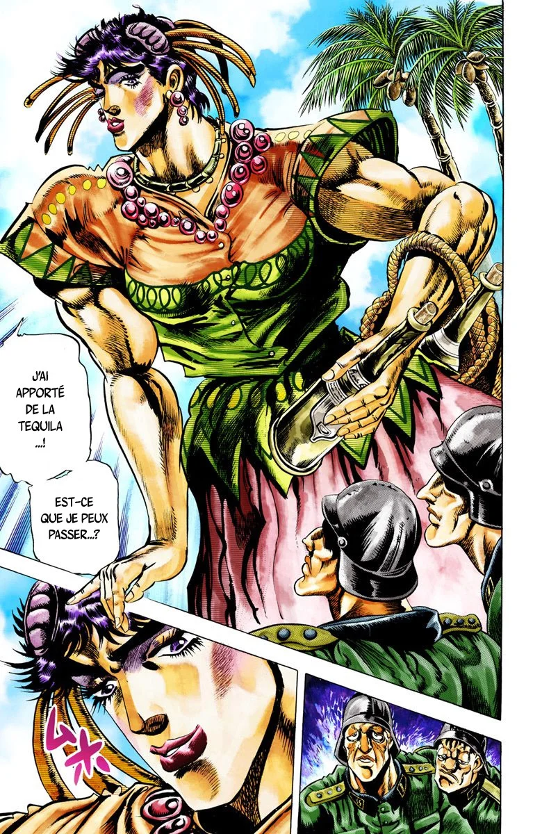 Read JoJo's Bizarre Adventure Part 2 Battle Tendency Official Colored FR Manga Online