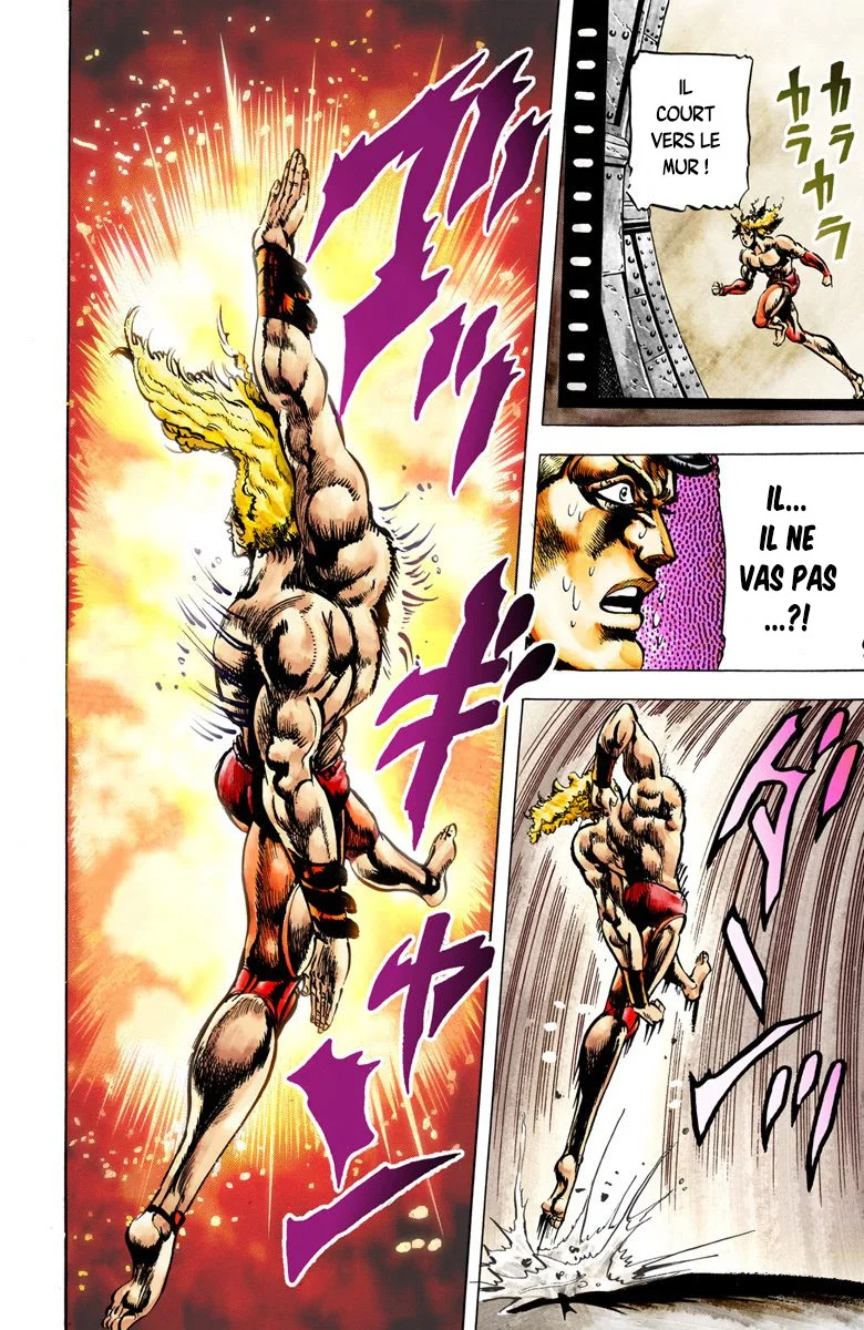 Read JoJo's Bizarre Adventure Part 2 Battle Tendency Official Colored FR Manga Online