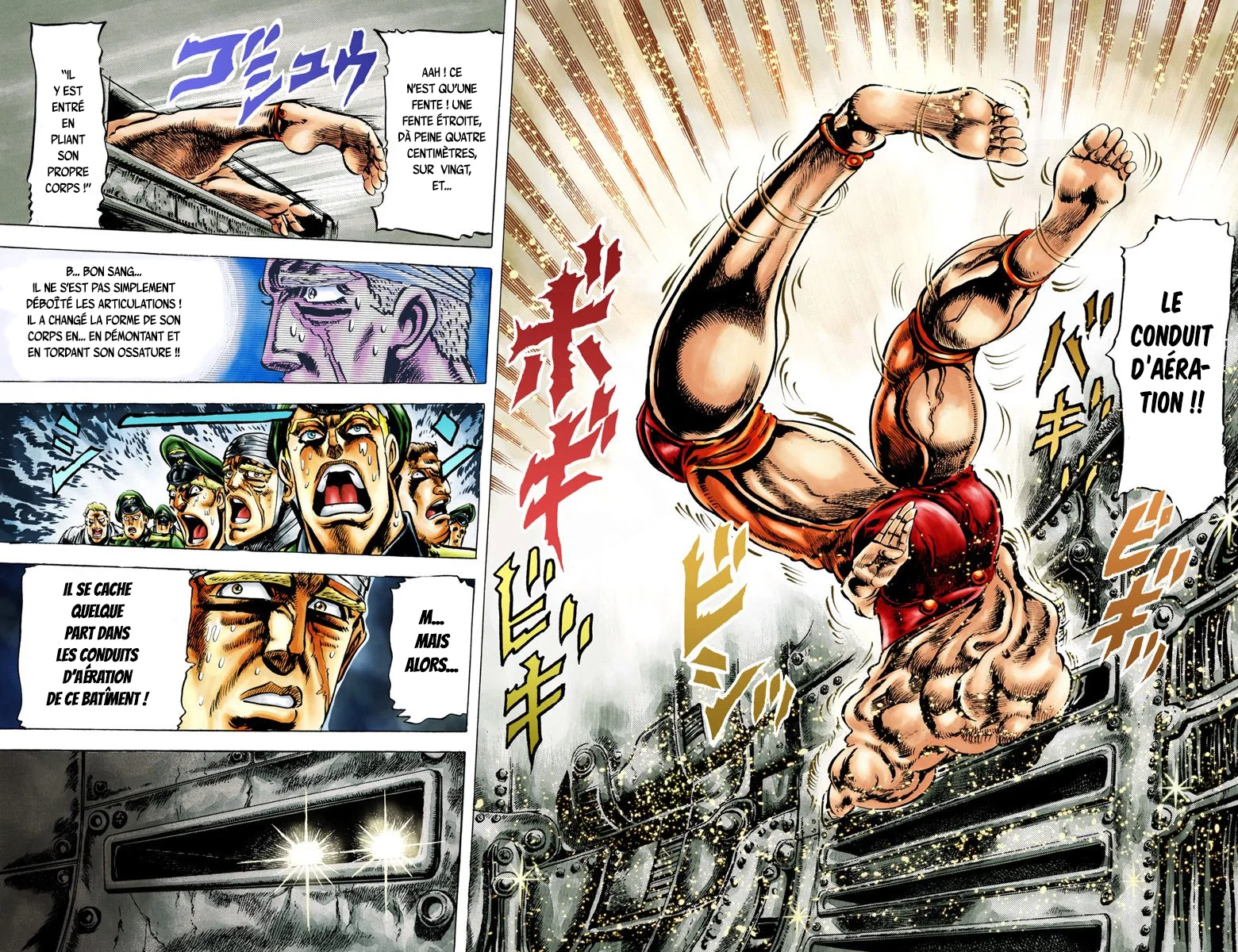 Read JoJo's Bizarre Adventure Part 2 Battle Tendency Official Colored FR Manga Online