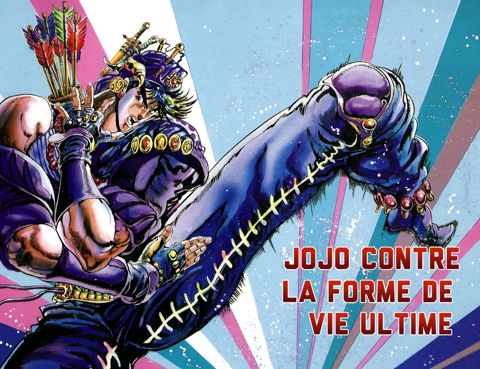 Read JoJo's Bizarre Adventure Part 2 Battle Tendency Official Colored FR Manga Online