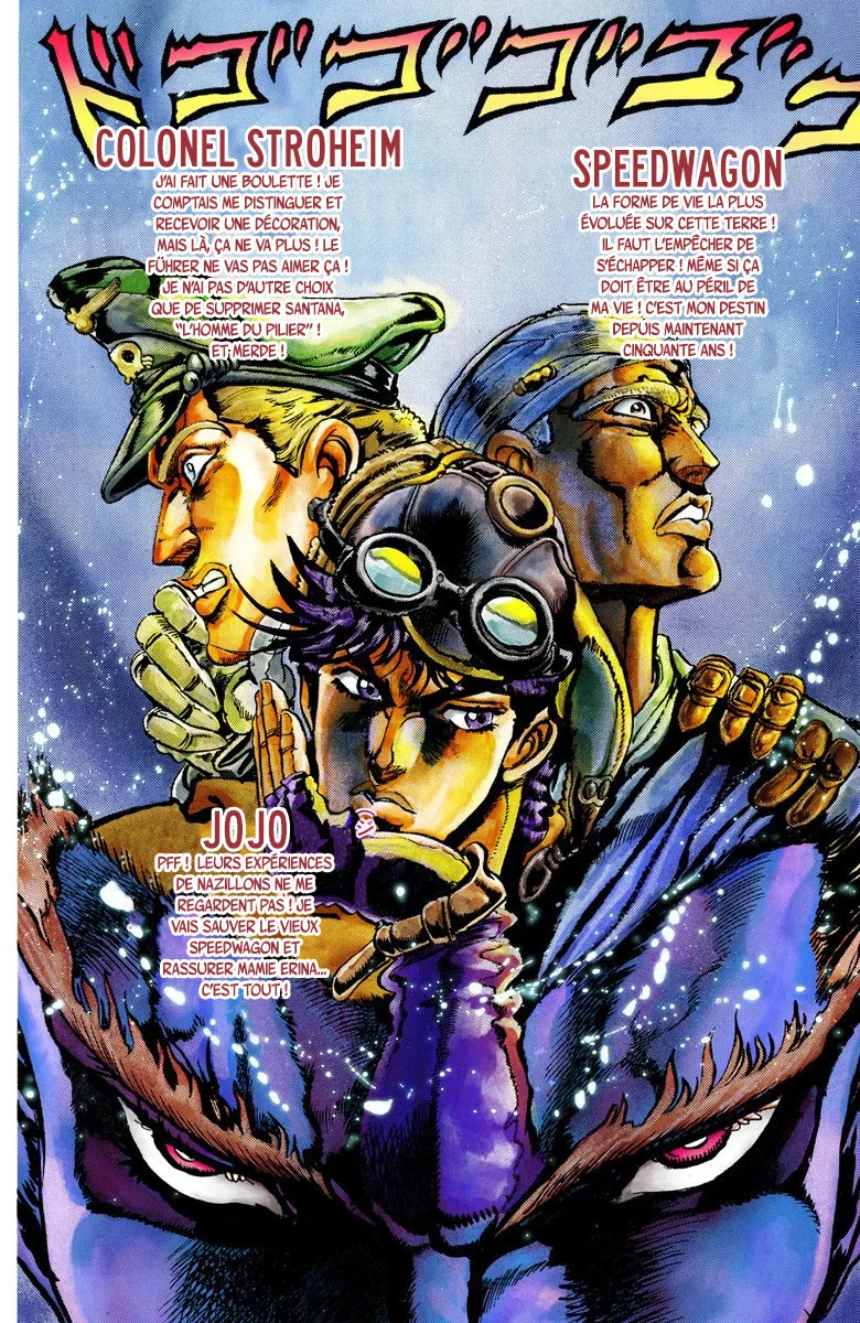 Read JoJo's Bizarre Adventure Part 2 Battle Tendency Official Colored FR Manga Online