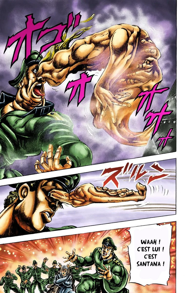 Read JoJo's Bizarre Adventure Part 2 Battle Tendency Official Colored FR Manga Online