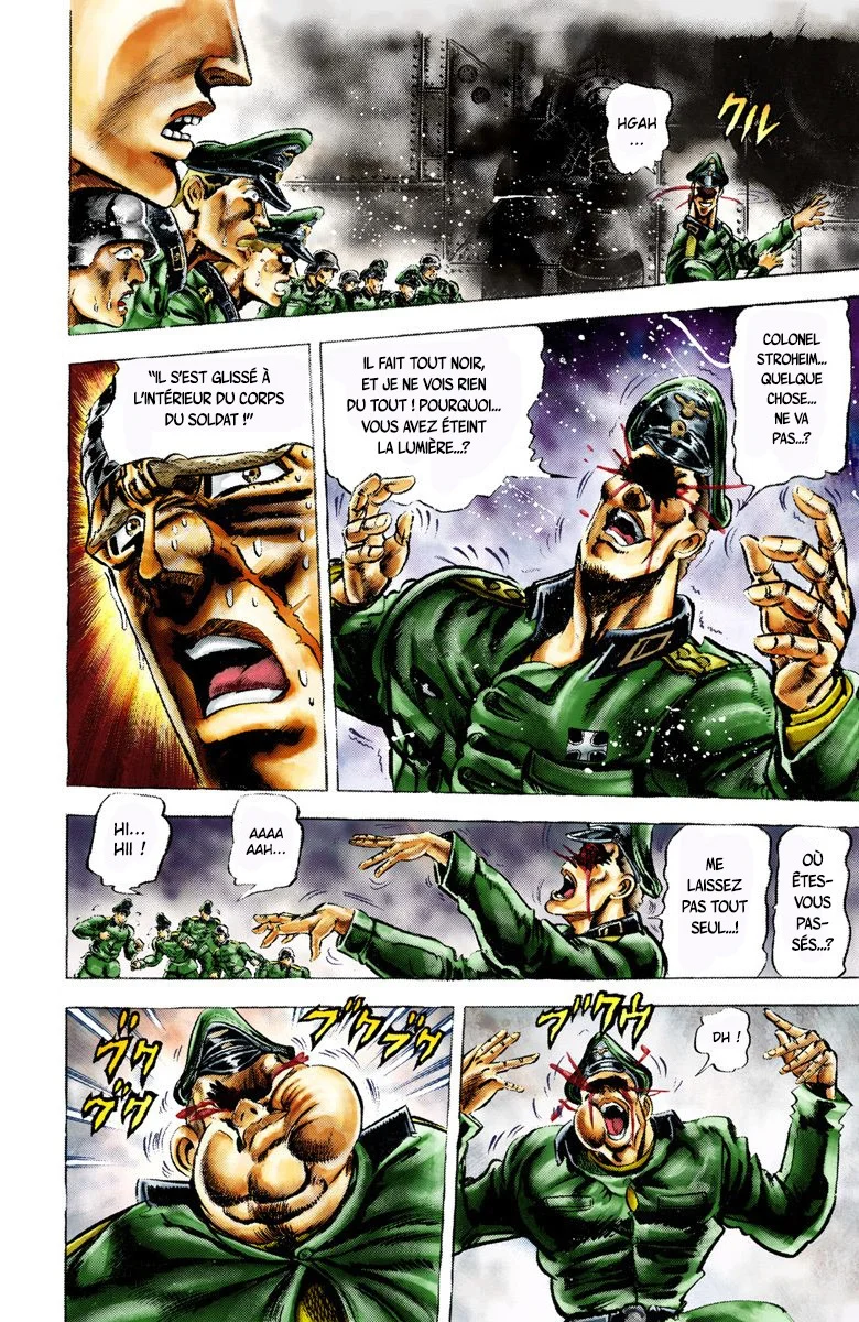 Read JoJo's Bizarre Adventure Part 2 Battle Tendency Official Colored FR Manga Online