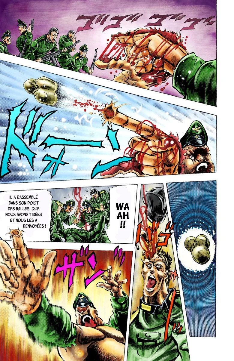 Read JoJo's Bizarre Adventure Part 2 Battle Tendency Official Colored FR Manga Online