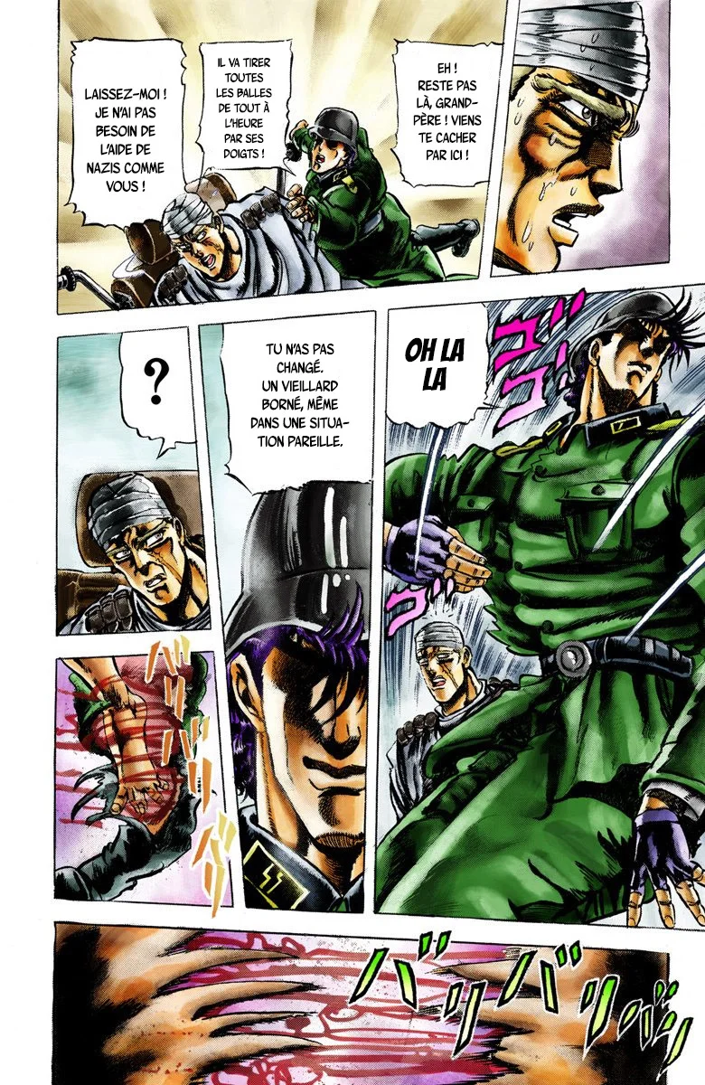 Read JoJo's Bizarre Adventure Part 2 Battle Tendency Official Colored FR Manga Online