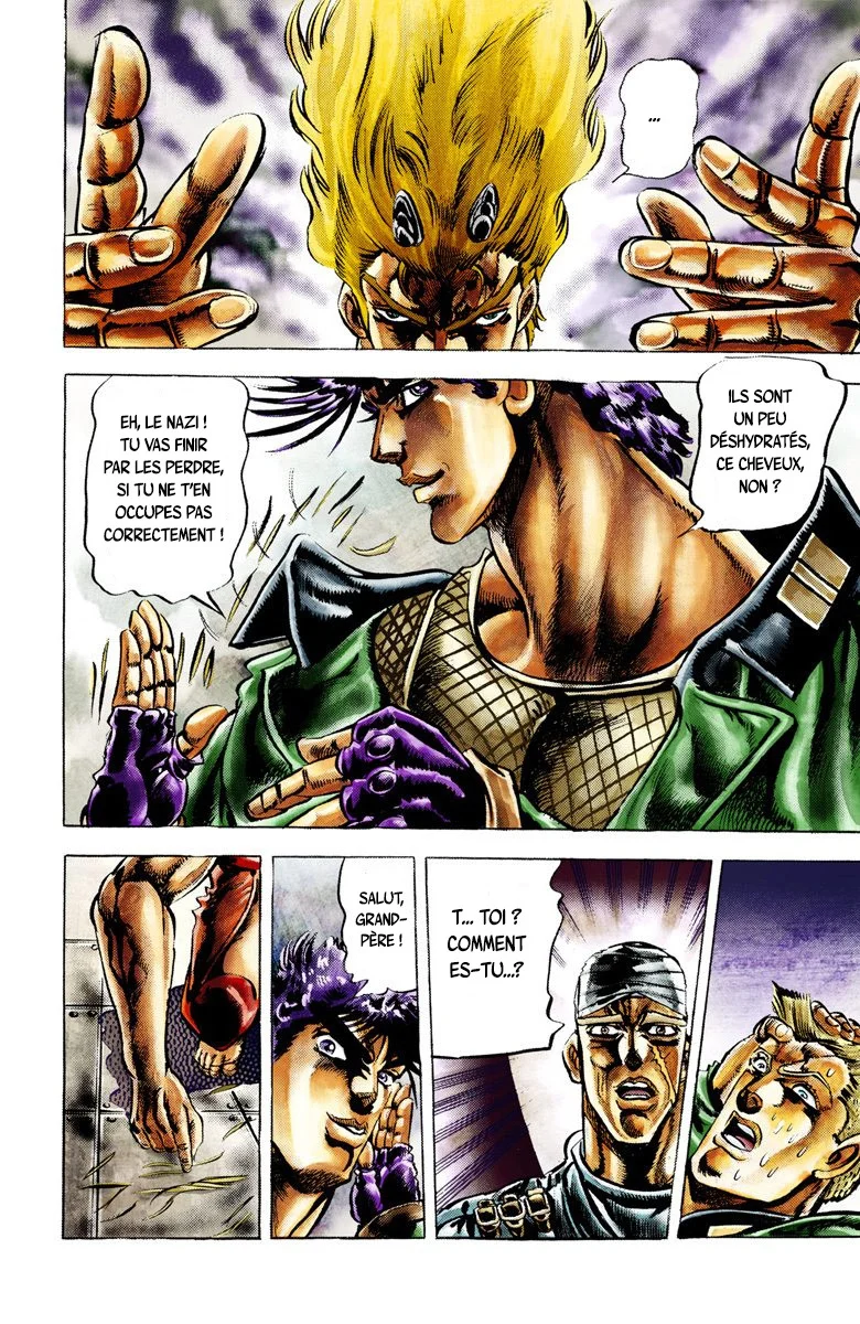 Read JoJo's Bizarre Adventure Part 2 Battle Tendency Official Colored FR Manga Online