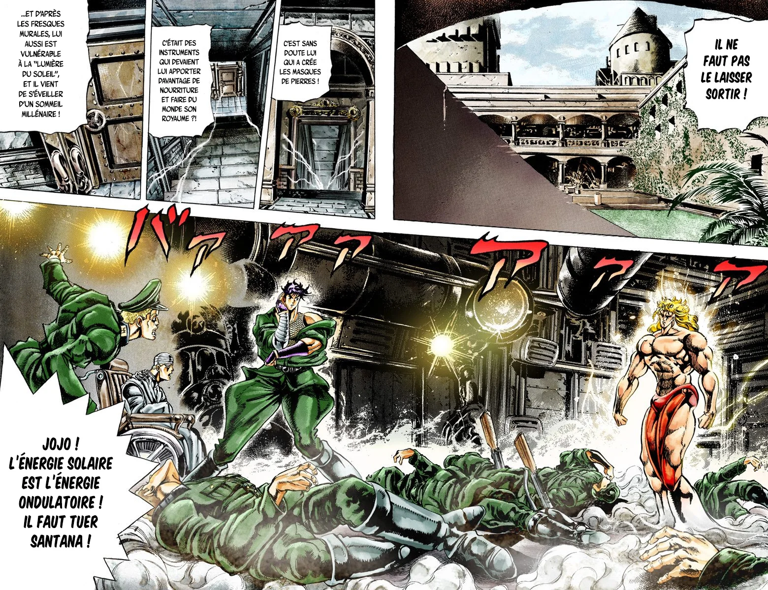 Read JoJo's Bizarre Adventure Part 2 Battle Tendency Official Colored FR Manga Online