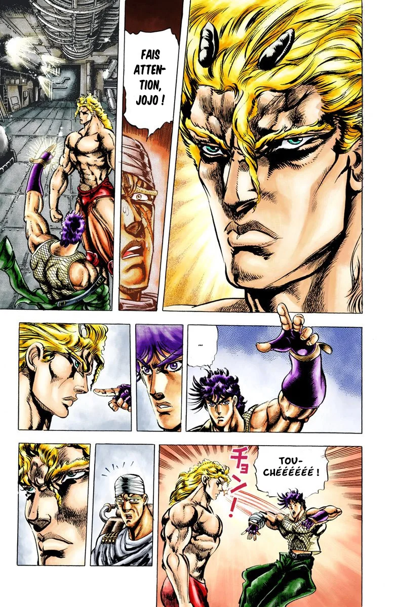 Read JoJo's Bizarre Adventure Part 2 Battle Tendency Official Colored FR Manga Online