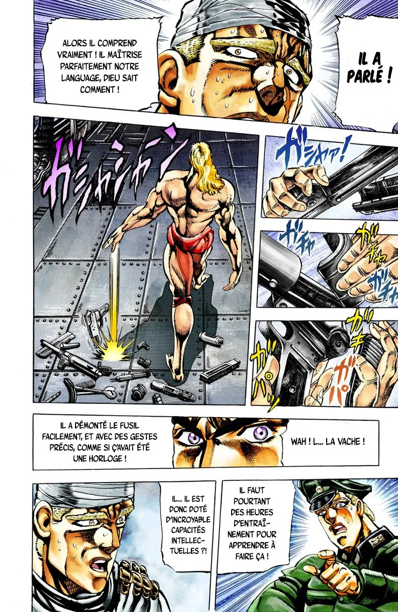 Read JoJo's Bizarre Adventure Part 2 Battle Tendency Official Colored FR Manga Online