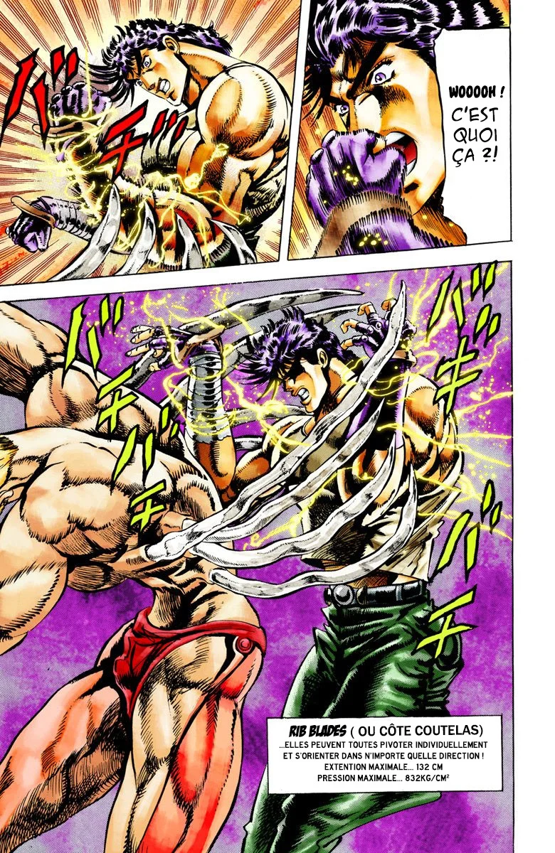Read JoJo's Bizarre Adventure Part 2 Battle Tendency Official Colored FR Manga Online