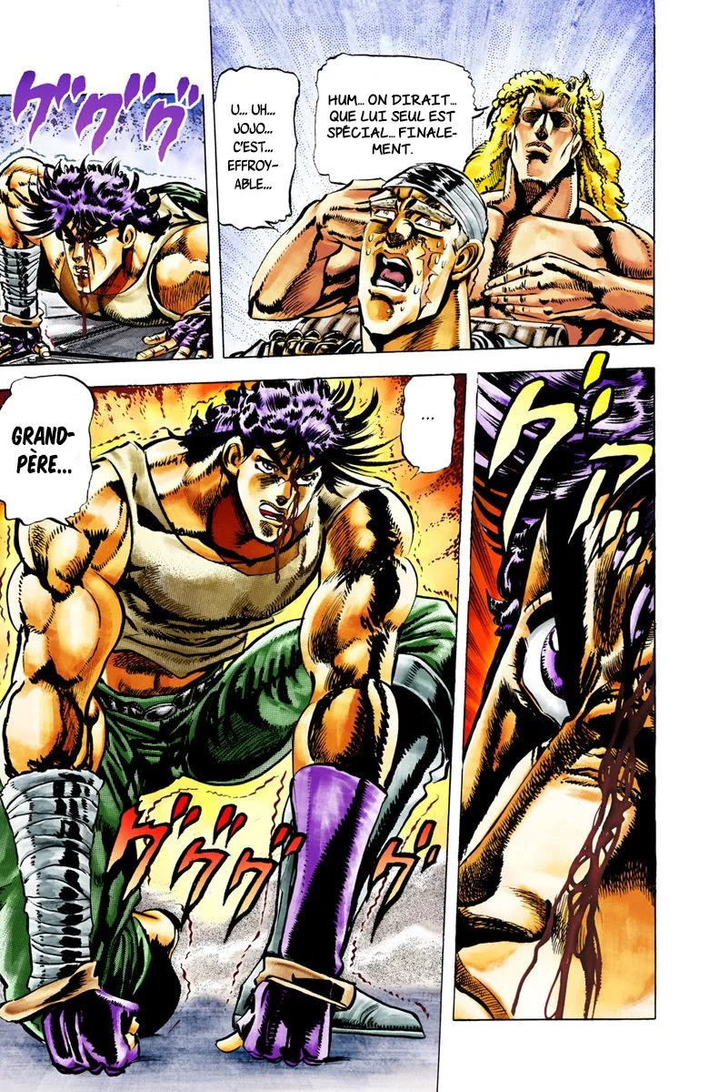Read JoJo's Bizarre Adventure Part 2 Battle Tendency Official Colored FR Manga Online