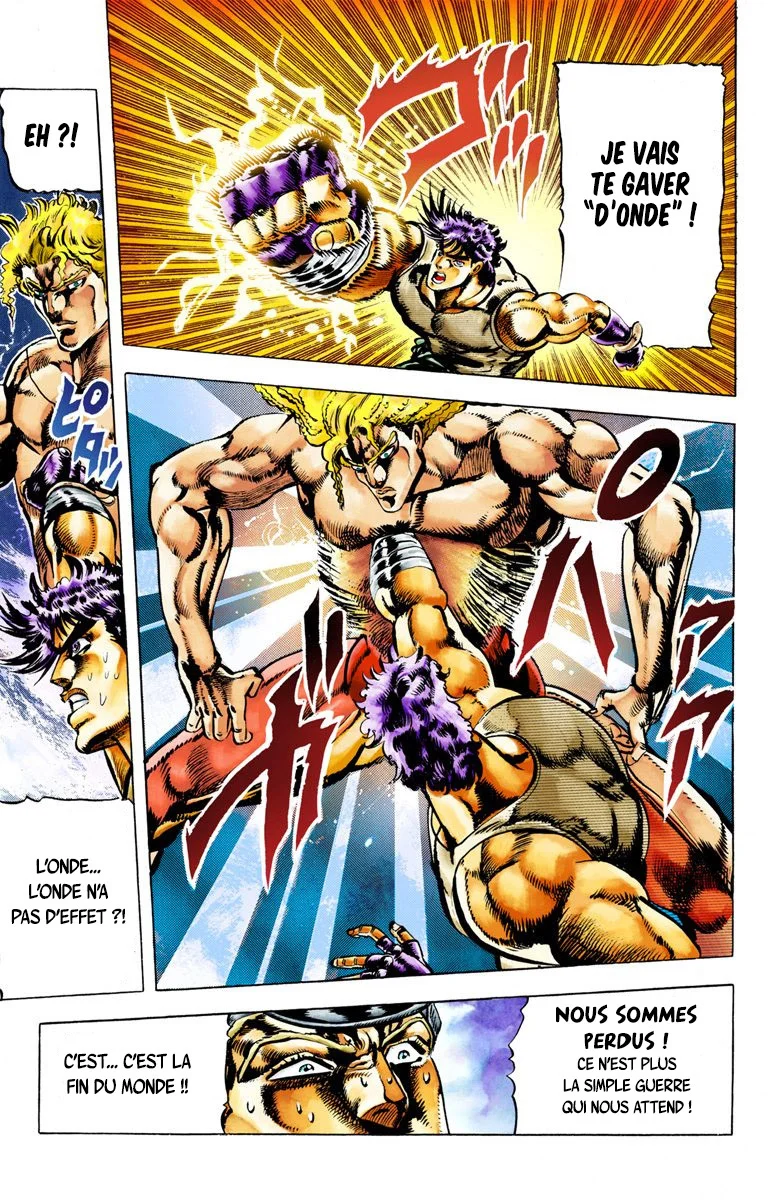 Read JoJo's Bizarre Adventure Part 2 Battle Tendency Official Colored FR Manga Online