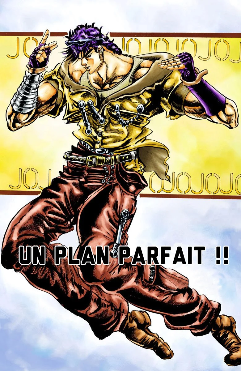 Read JoJo's Bizarre Adventure Part 2 Battle Tendency Official Colored FR Manga Online
