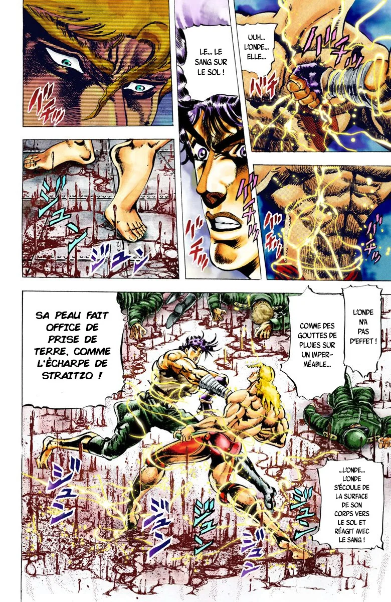 Read JoJo's Bizarre Adventure Part 2 Battle Tendency Official Colored FR Manga Online