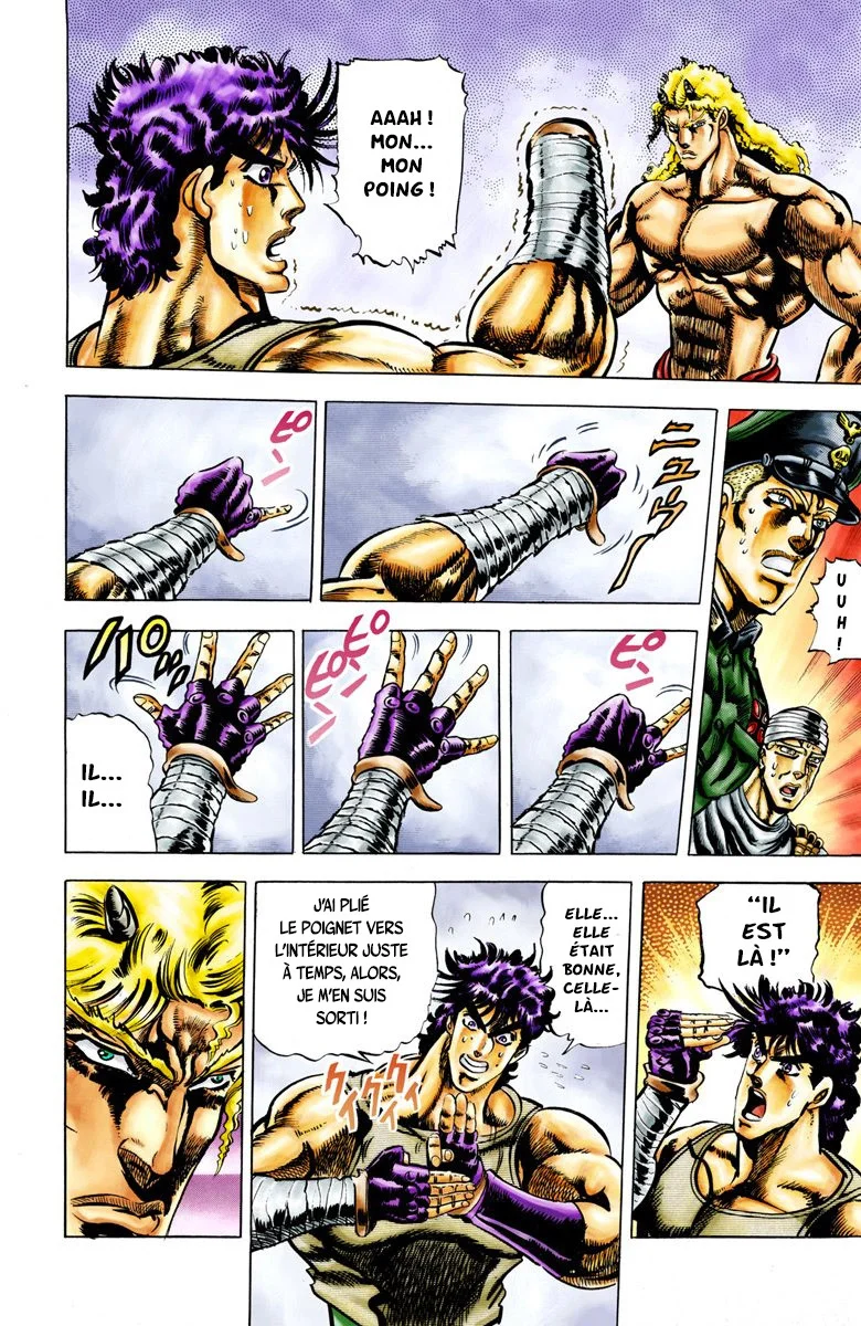 Read JoJo's Bizarre Adventure Part 2 Battle Tendency Official Colored FR Manga Online
