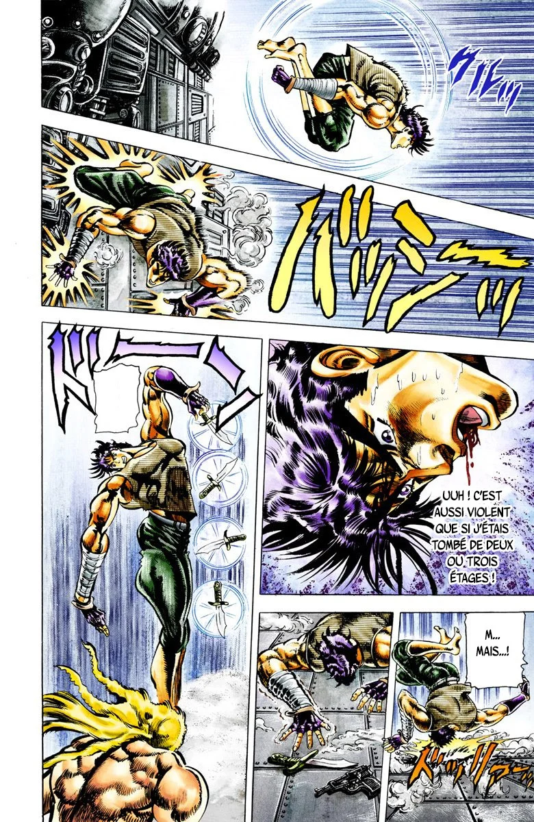 Read JoJo's Bizarre Adventure Part 2 Battle Tendency Official Colored FR Manga Online