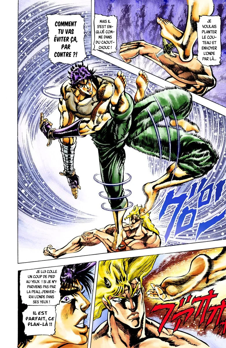Read JoJo's Bizarre Adventure Part 2 Battle Tendency Official Colored FR Manga Online