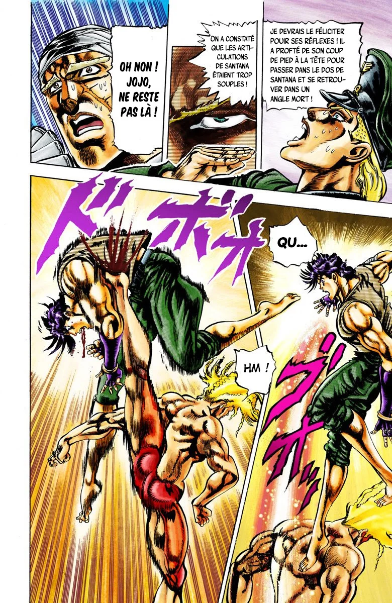 Read JoJo's Bizarre Adventure Part 2 Battle Tendency Official Colored FR Manga Online
