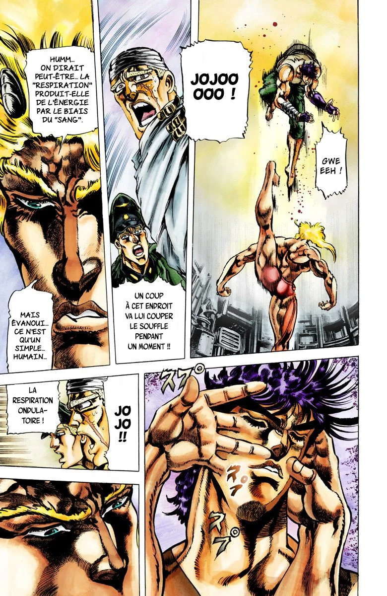 Read JoJo's Bizarre Adventure Part 2 Battle Tendency Official Colored FR Manga Online