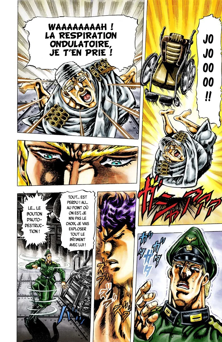 Read JoJo's Bizarre Adventure Part 2 Battle Tendency Official Colored FR Manga Online