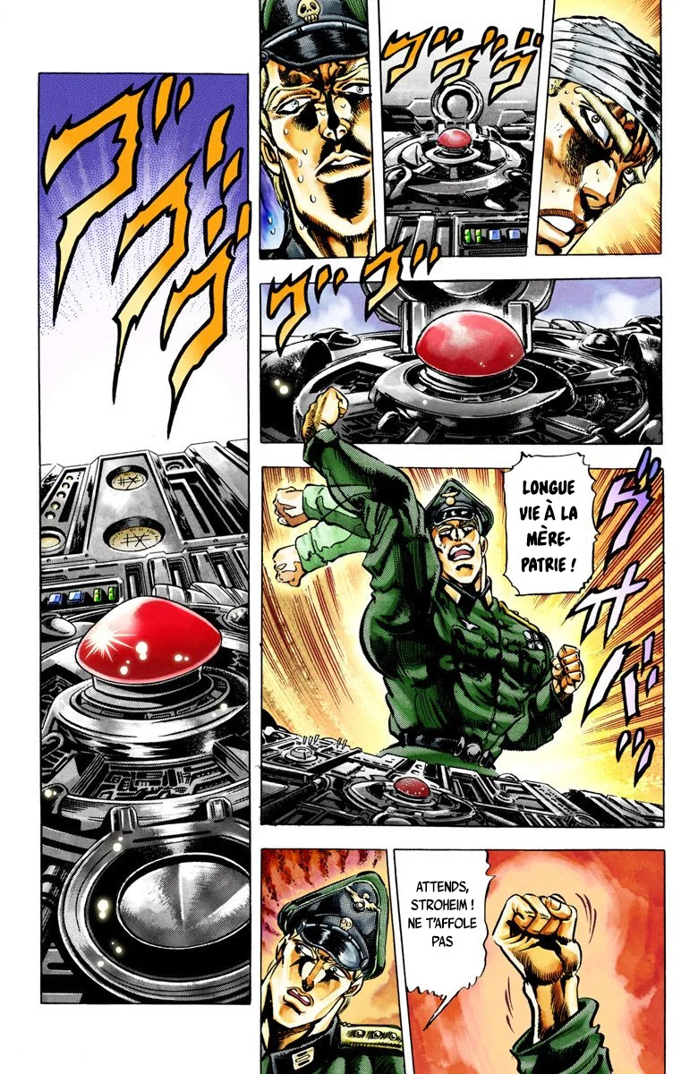 Read JoJo's Bizarre Adventure Part 2 Battle Tendency Official Colored FR Manga Online